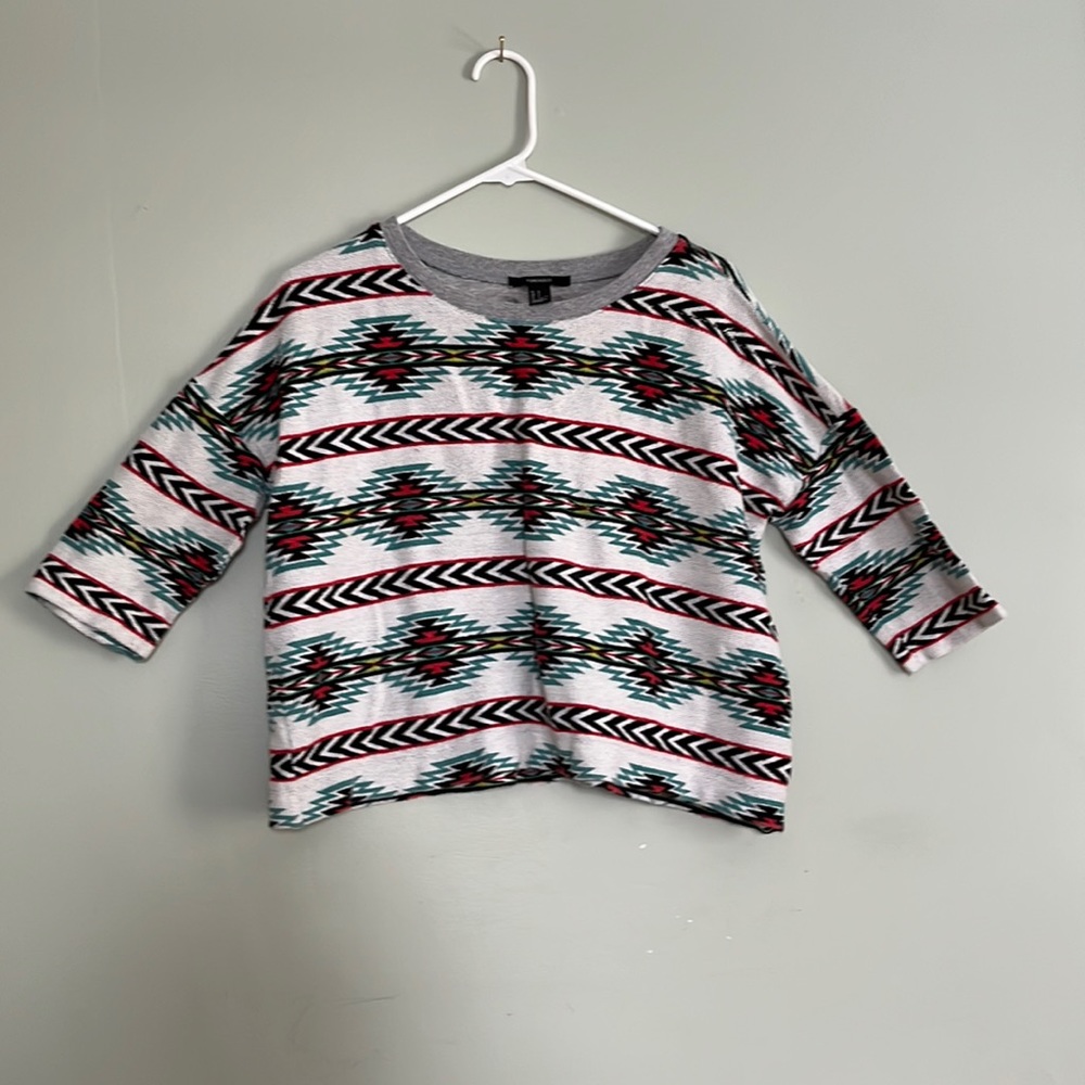 Patterned crop top